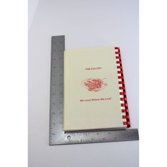 Great Chefs of the Colony Volume 1 Cookbook Vintage Holbrook NY 77369 - Picture 5 of 5